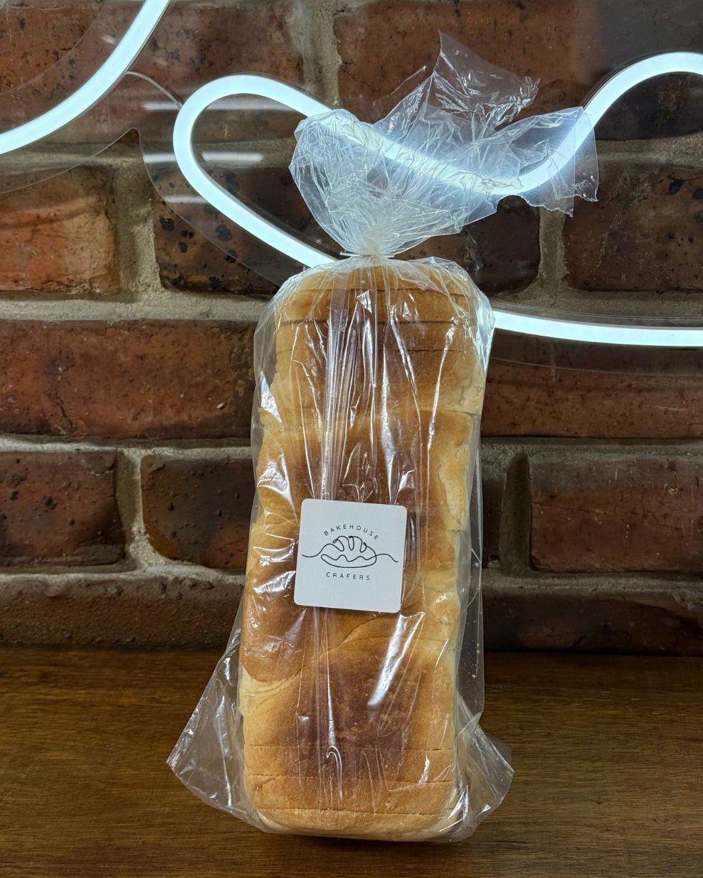 A loaf of Crafers Bakehouse White Block