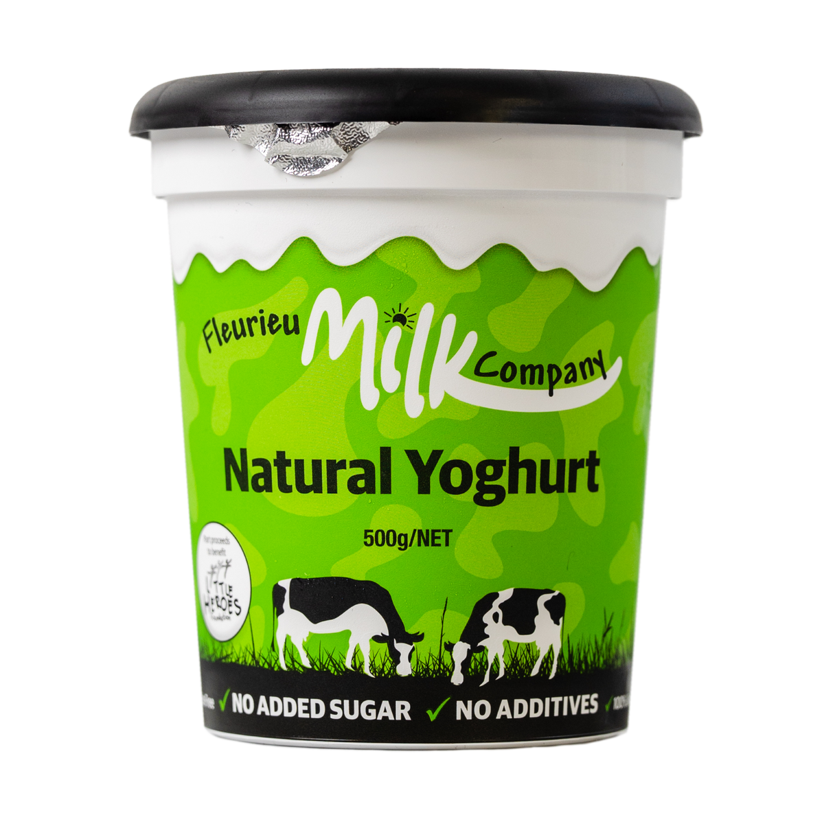 A 500g tub of Fleurieu Milk Company Natural Yoghurt