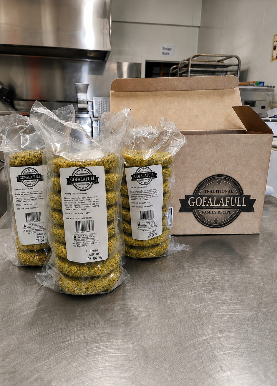Traditional Falafel Burgers 8 Patties 960g
