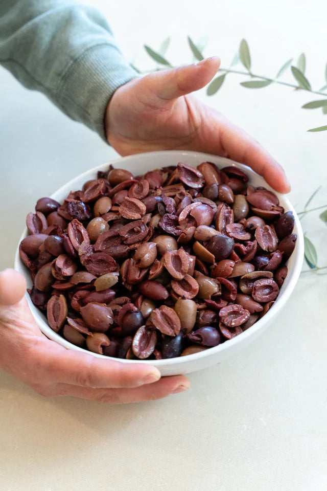Halved Kalamata Olives 1kg