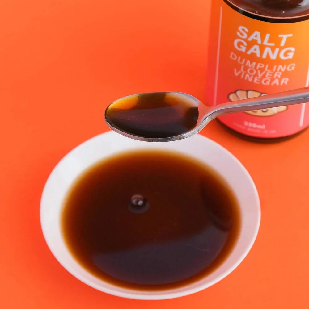 A spoonful of Salt Gang Dumpling Lover Vinegar