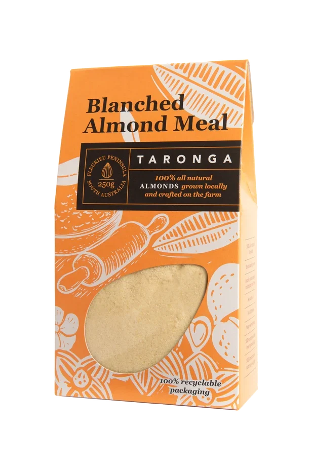 A 250g pack of Taronga Almonds Blanched Almond Meal