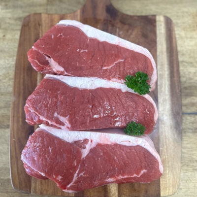 A 250g serve of The Local Meat Glenelg Grass Fed Porterhouse Steak 250g