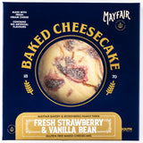 Beerenberg Fresh Strawberry and Vanilla Bean Baked Cheesecake