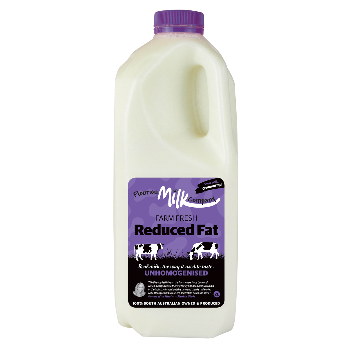 Farm Fresh Reduced Fat Fresh Milk 2L