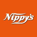 Nippy's logo on an orange background