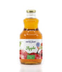 A 1L glass of Ashton Valley Juicery still clear apple juice