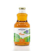 A 1L glass of Ashton Valley Juicery still clear pear juice