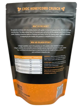 A 300g pack of Boss Granola Choc Honeycomb Crunch