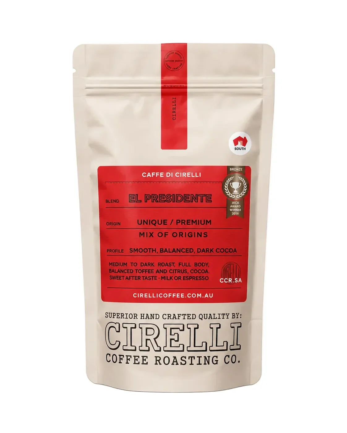 El Presidente Coffee Whole Bean 1kg