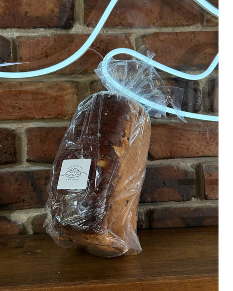 A loaf of Crafers Bakehouse Fruit Loaf