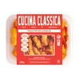 Packaged rigatoni Bolognese from Cucina Classica on a white background