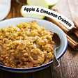 A 1kg serving of din-a-dun Apple and Apricot Crumble
