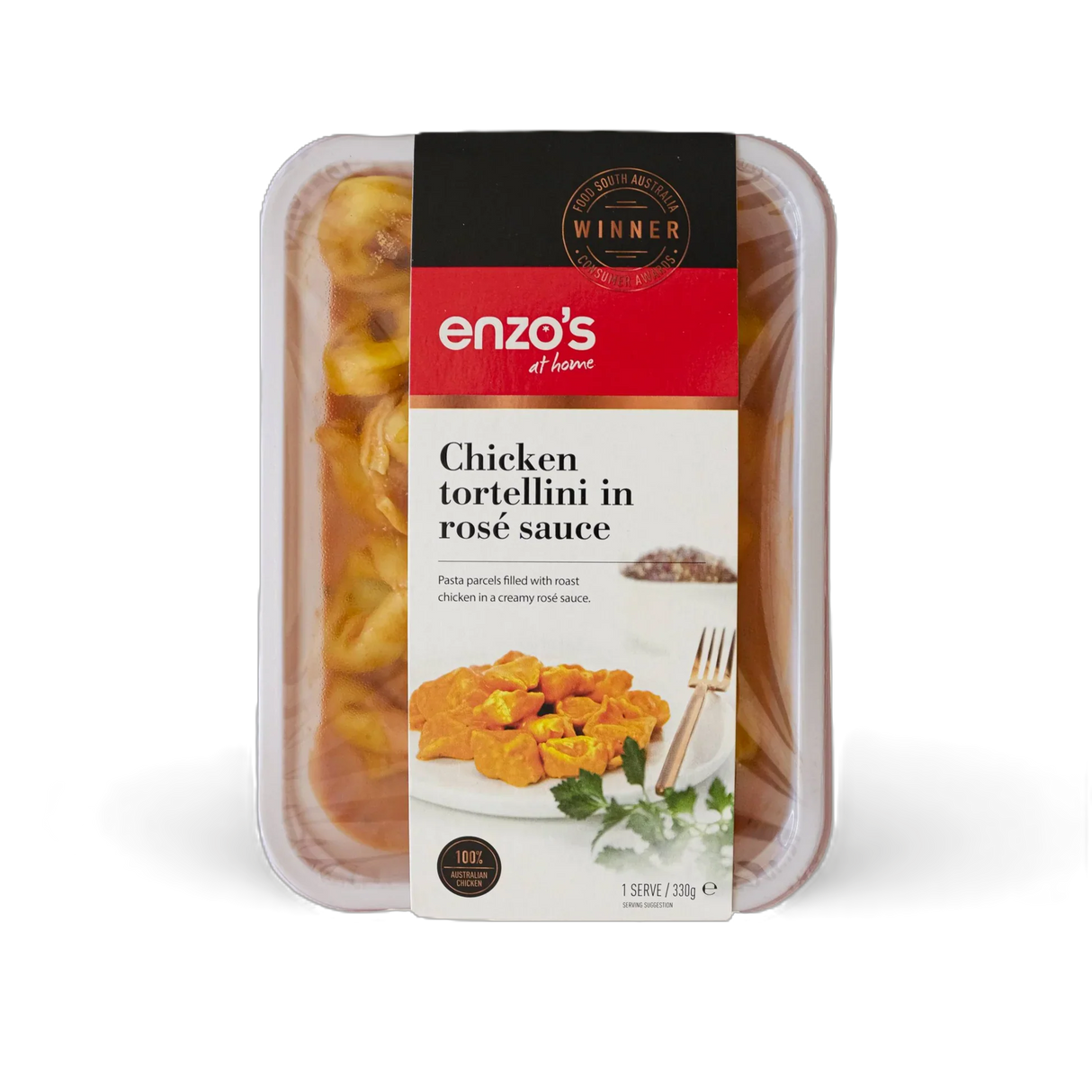 Chicken Tortellini in Rose