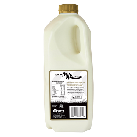 Fleurieu milk company lactose free jug of milk