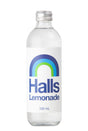 A 330ml glass bottle of Halls Lemonade