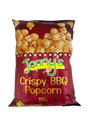 A 110g bag of Jonny's Popcorn Crispy BBQ Popcorn