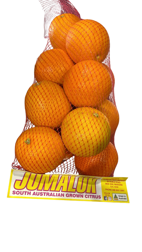 A 3kg bag of Jumaluke Navel Oranges