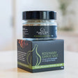 A 50g jar of Kangaroo Island Olives Rosemary Garlic Salt