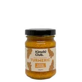 A 140g jar of Kimchi Club Fermented Turmeric
