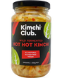 A 350g jar of Kimchi Club Hot Hot Kimchi
