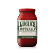 A 500g jar of Lucia's Puttanesca pasta sauce