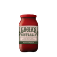 A 500g glass jar of Lucia's Fine Foods Puttanesca sauce