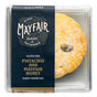 Mayfair Bakery gluten-free pistachio and honey baked cheesecake packaging.
