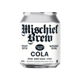 A 250ml can of Mischief Brew Cola