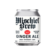 A 250ml can of Mischief Brew Ginger Ale