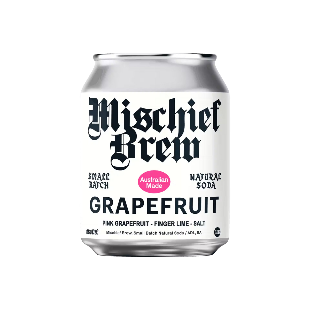 A 250ml can of Mischief Brew Grapefruit