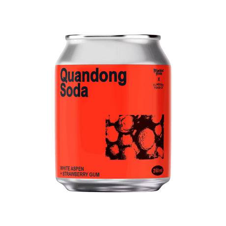 A 250ml can of Mischief Brew Quandong Soda