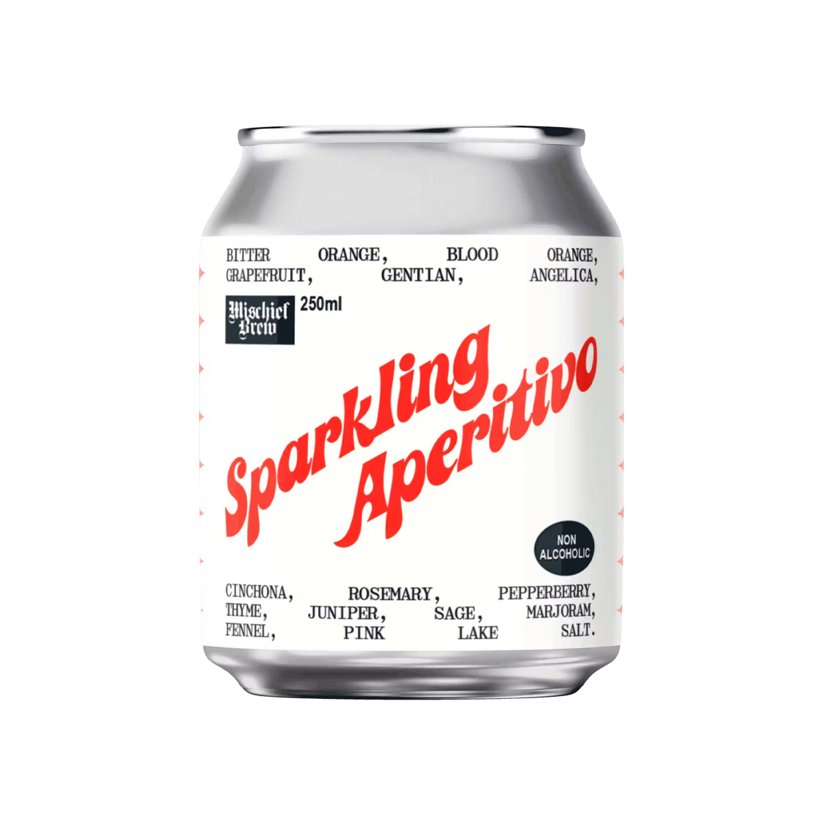 A 250g can of Mischief Brew Sparkling Aperitivo