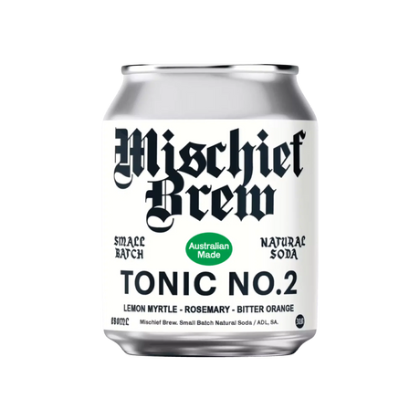 A 250ml can of Mischief Brew Tonic No.2