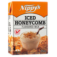 Nippy's iced honeycomb flavored milk carton on a white background