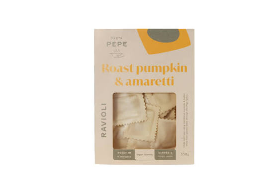 Roast Pumpkin and Amaretti Ravioli 350g