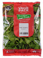 A 200g bag of Rainbow Fresh Baby Spinach