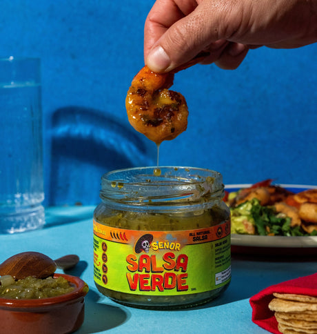 A 300g jar of Senor Mexican Salsa Verde