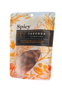 A 100g pack of Taronga Almonds Spicy Almonds