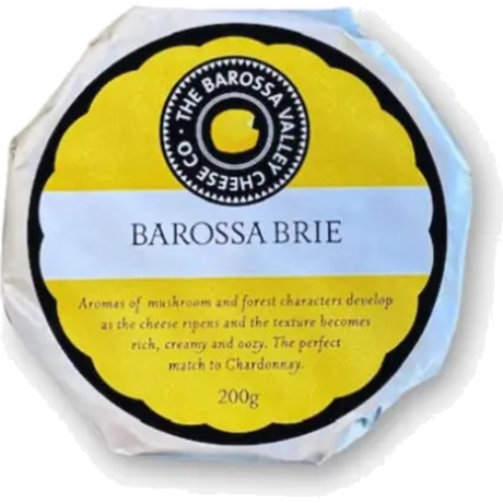 A 200g block of Barossa Valley Cheese Co Barossa Brie