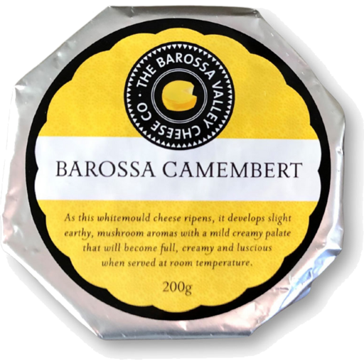 A block of 200g Barossa Valley Cheese Co Barossa Camambert