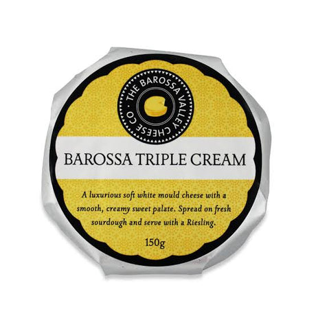 A block of 150g Barossa Valley Cheese Co Barossa Triple Cream