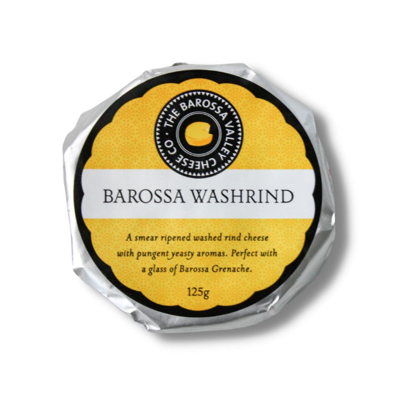 A block of 125g Barossa Valley Cheese Co Barossa Washrind