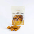 A 400g pack of The Pet Butcher Chicken Turmeric and Pumpkin Dog Cookies