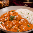 A 350g serve of Truly Malaysian Butter Chicken with Rice