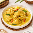 A 250g serve of Truly Malaysian Chicken in Creamy Coconut Curry