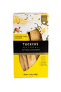 A 100g box of Tucker's Natural Cheese and Chives Artisan Crackers