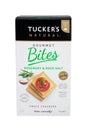 A 115g box of Tucker's Naturals Rosemary and Rock Salt Gourmet Bites